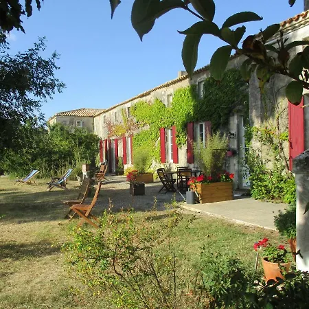 Villa Logis De Bois Roche Saint-Bonnet-sur-Gironde Exterior foto